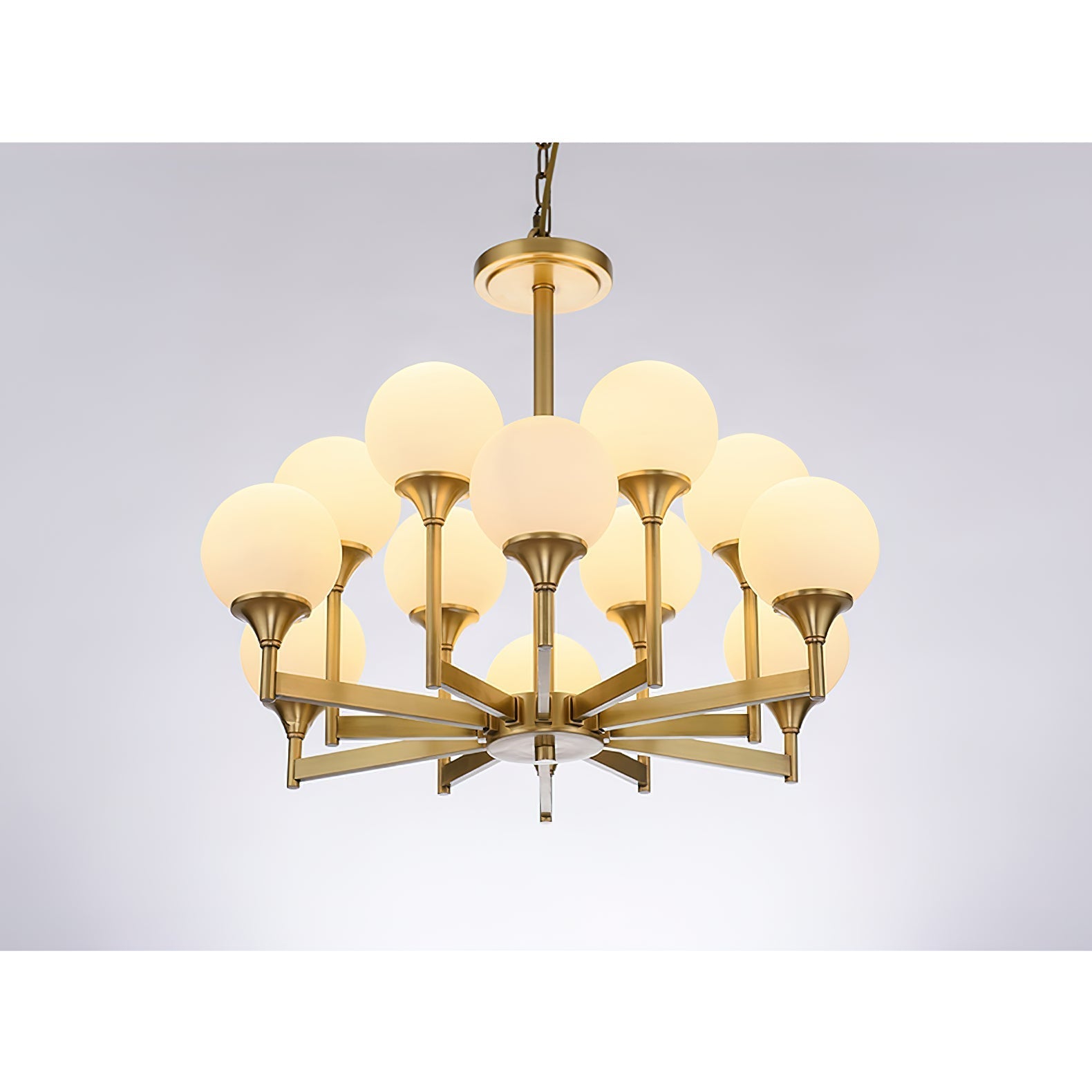 Freyza | Himinuvyh Vintage-Industrie-Glasleuchter – Industrielles Esszimmer-Wohnzimmer