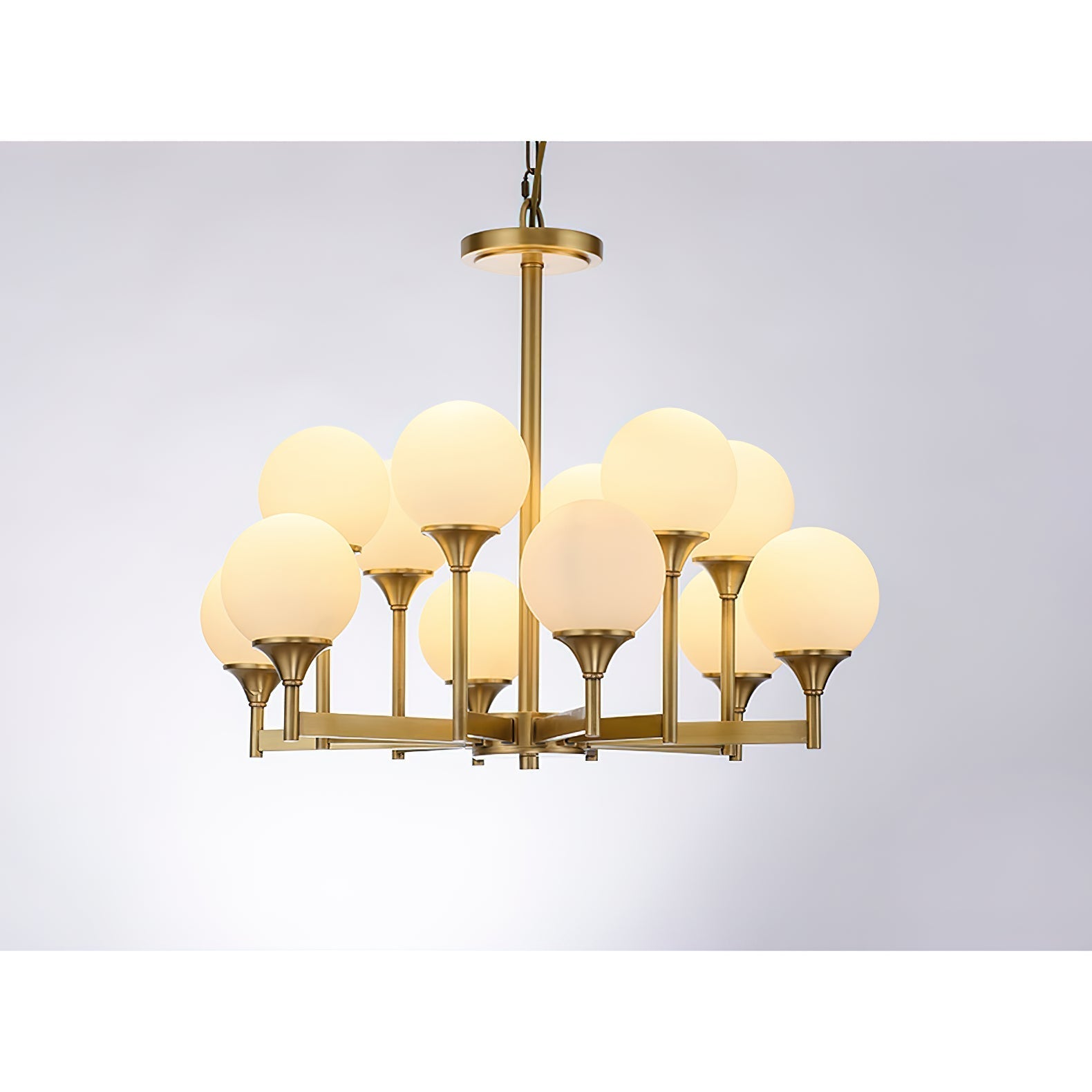 Freyza | Himinuvyh Vintage-Industrie-Glasleuchter – Industrielles Esszimmer-Wohnzimmer