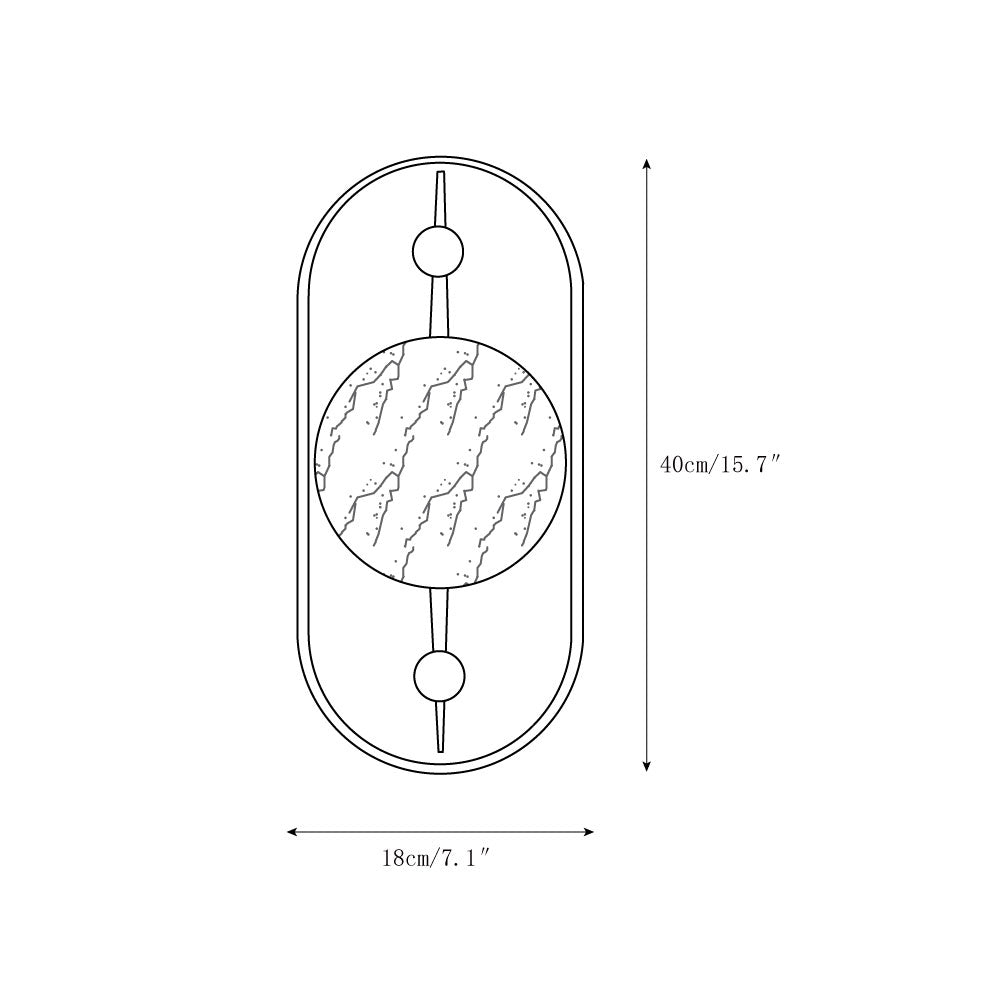 Freyza | Ildvuvyh Alabaster Wall Wall Light – Bedroom Hallway