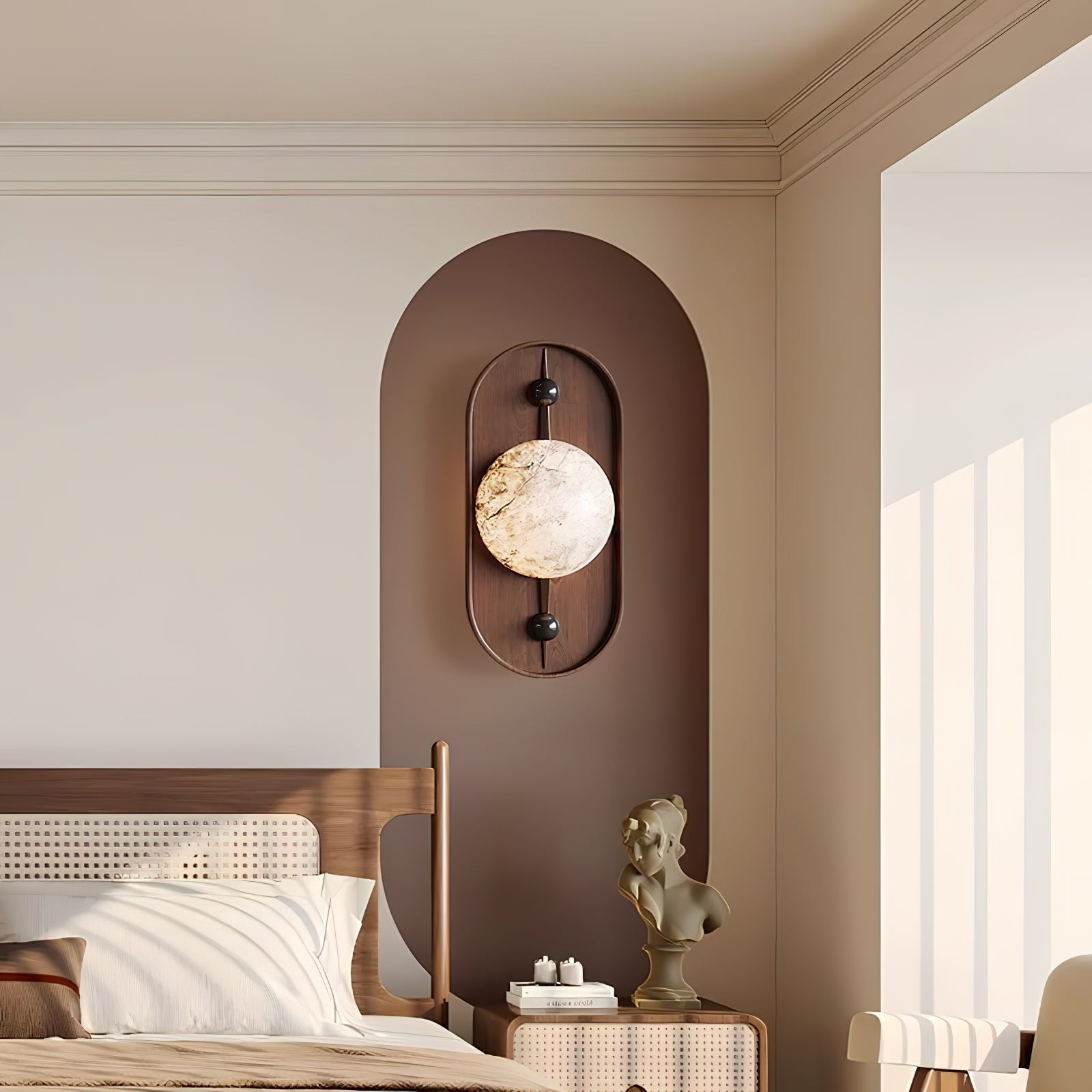 Freyza | Ildvuvyh Alabaster Wall Wall Light – Bedroom Hallway