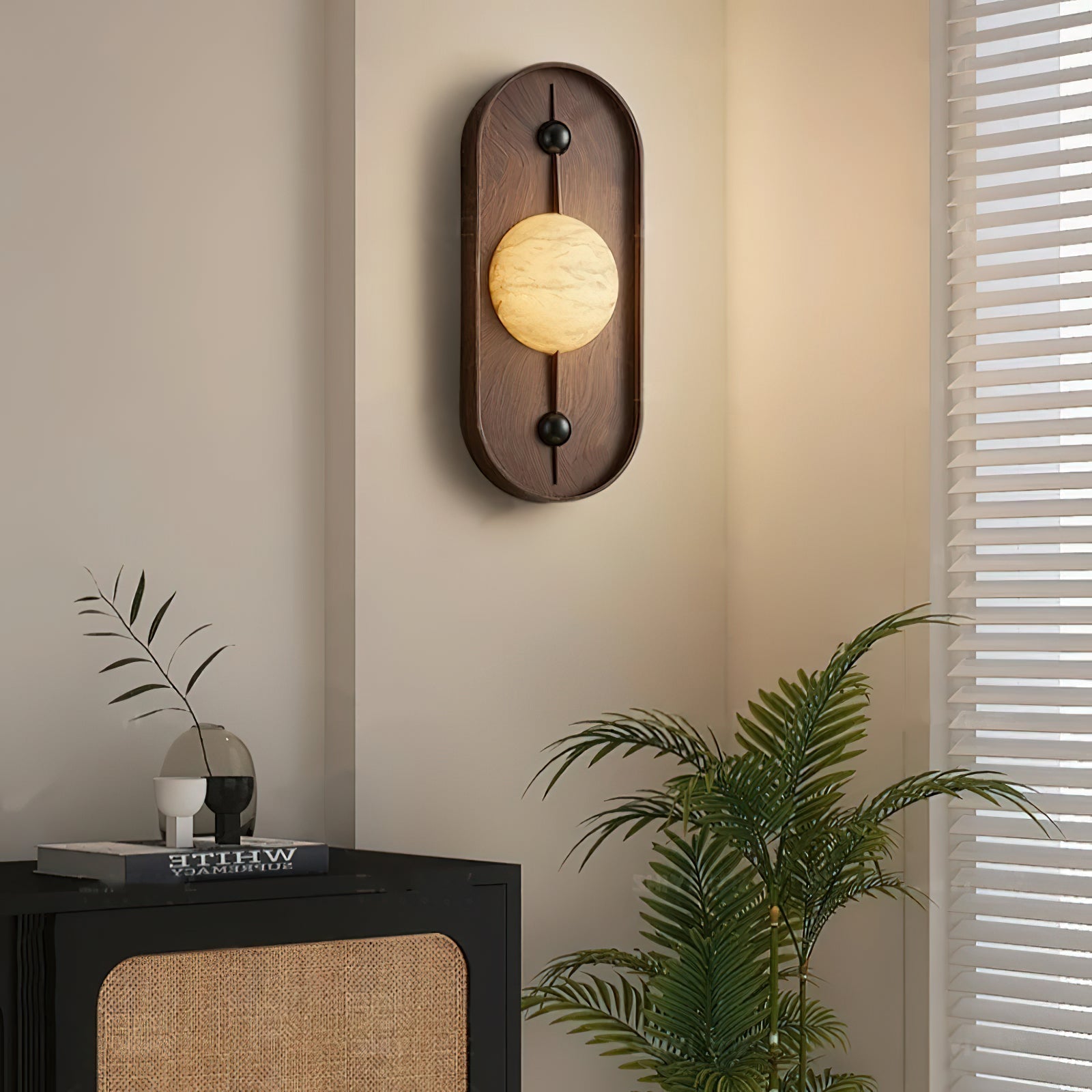Freyza | Gloruvyu Alabaster-Wandleuchte – Schlafzimmer, Flur
