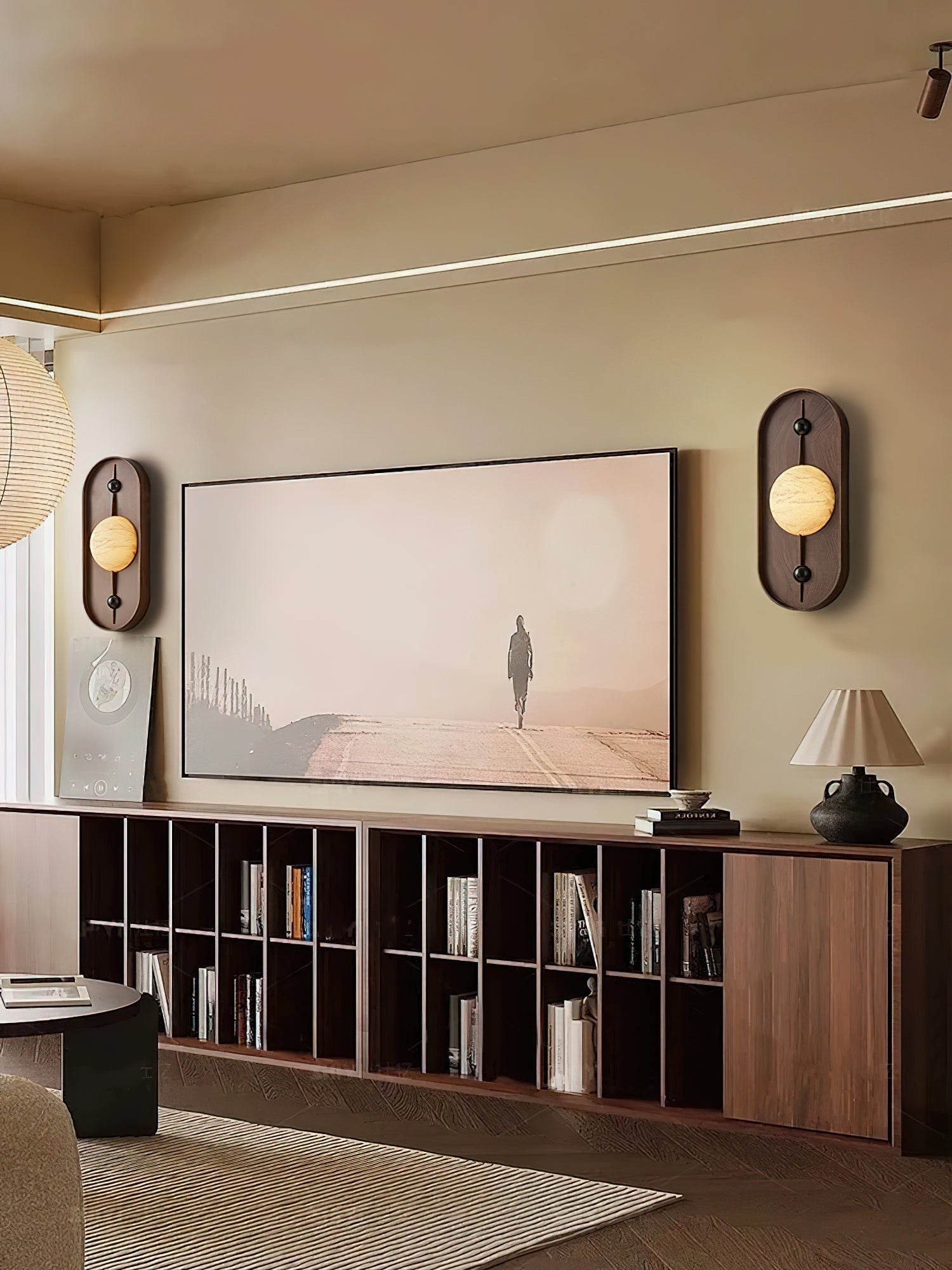 Freyza | Gloruvyu Alabaster-Wandleuchte – Schlafzimmer, Flur