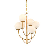 Freyza | Kvennuvyu Glass Chandelier Glass Chandelier – Dining Room Living Room