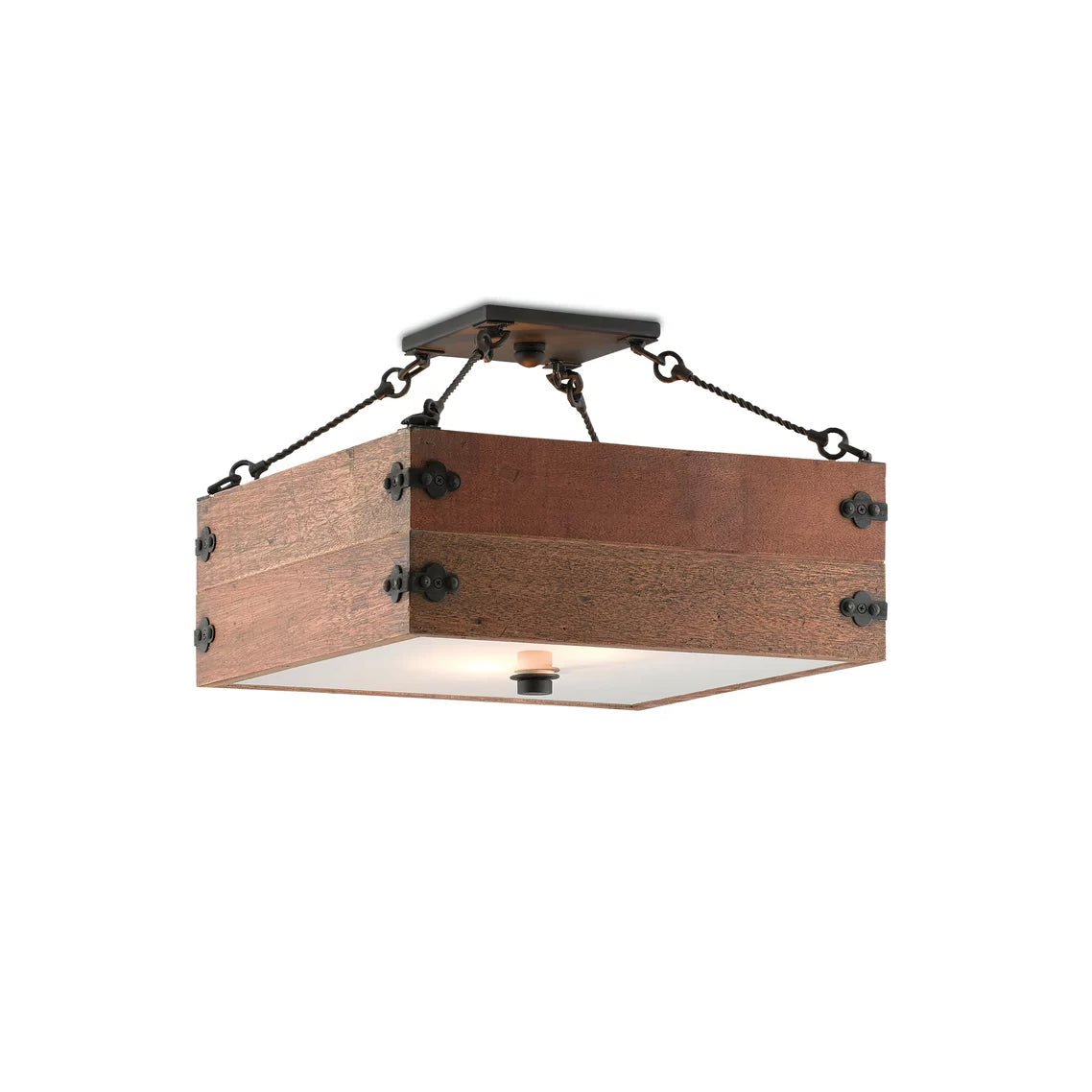 Freyza | Ljomuvyu Vintage Industrial Wood Ceiling Light – Industrial Bedroom Living Room