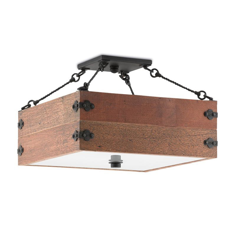 Freyza | Ljomuvyu Vintage Industrial Wood Ceiling Light – Industrial Bedroom Living Room