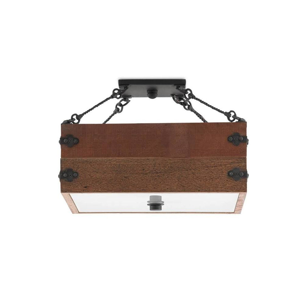 Freyza | Ljomuvyu Vintage Industrial Wood Ceiling Light – Industrial Bedroom Living Room