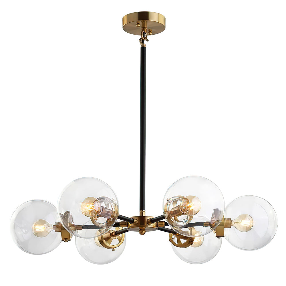 Freyza | Kvennulix Mid-Century-Sputnik-Kronleuchter – Esszimmer und Wohnzimmer im Mid-Century-Stil