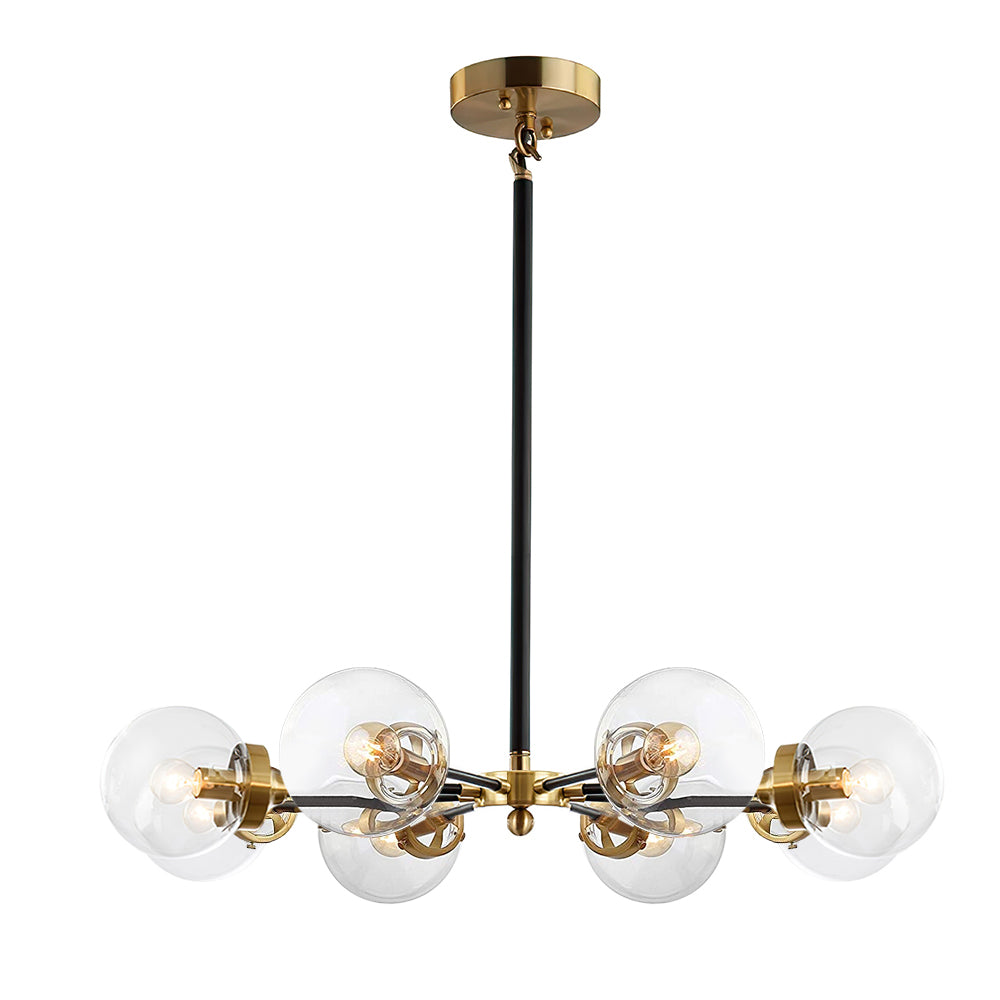 Freyza | Kvennulix Mid-Century-Sputnik-Kronleuchter – Esszimmer und Wohnzimmer im Mid-Century-Stil