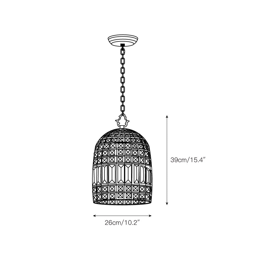 Freyza | Sifuvyj Postmodern Luxury Crystal Pendant Light – Modern Kitchen Dining Room