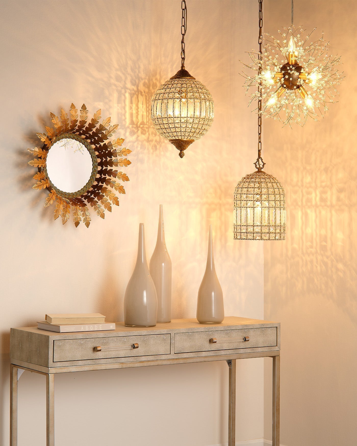 Freyza | Sifuvyj Postmodern Luxury Crystal Pendant Light – Modern Kitchen Dining Room