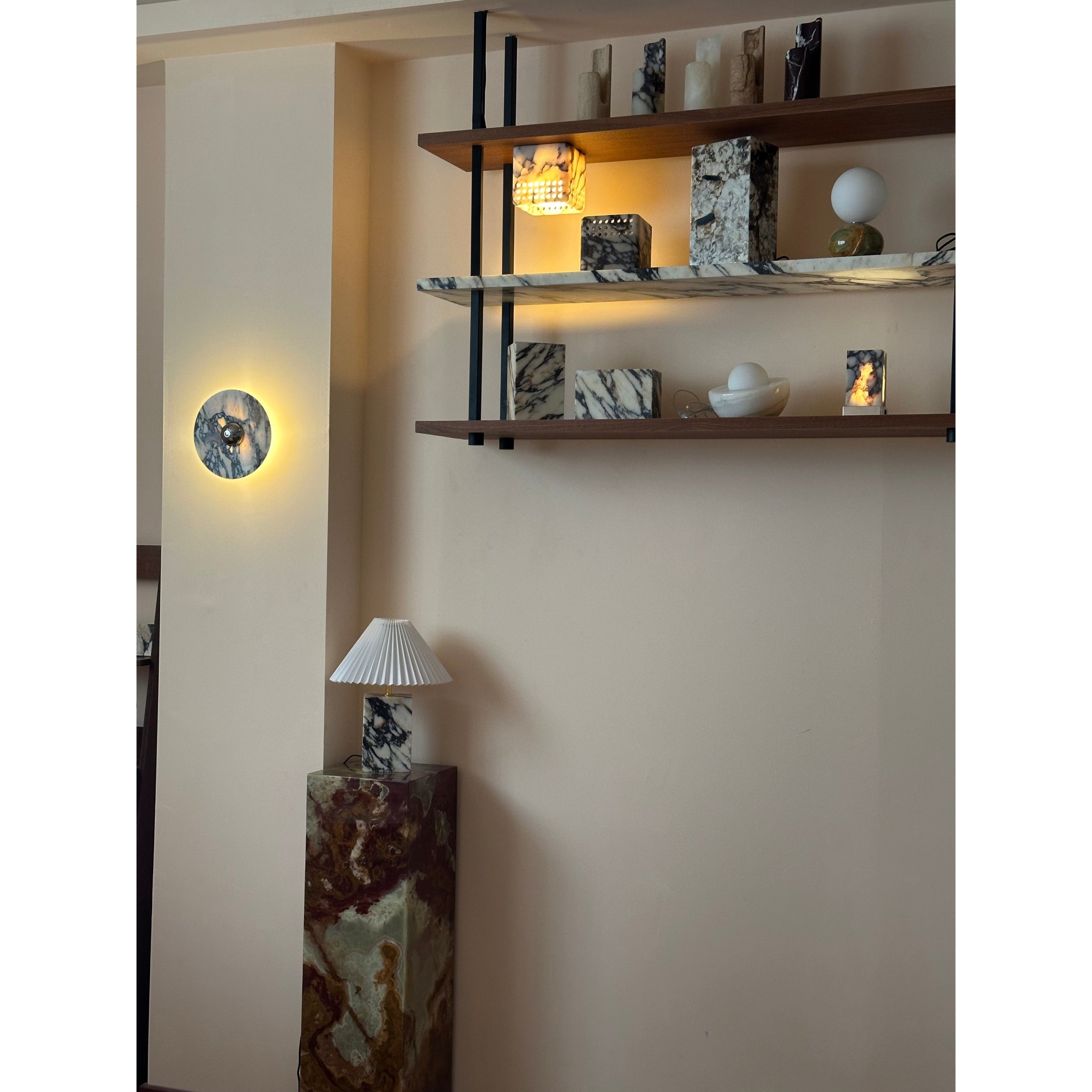 Freyza | Bond Marmor-Deckenleuchte – Schlafzimmer, Wohnzimmer