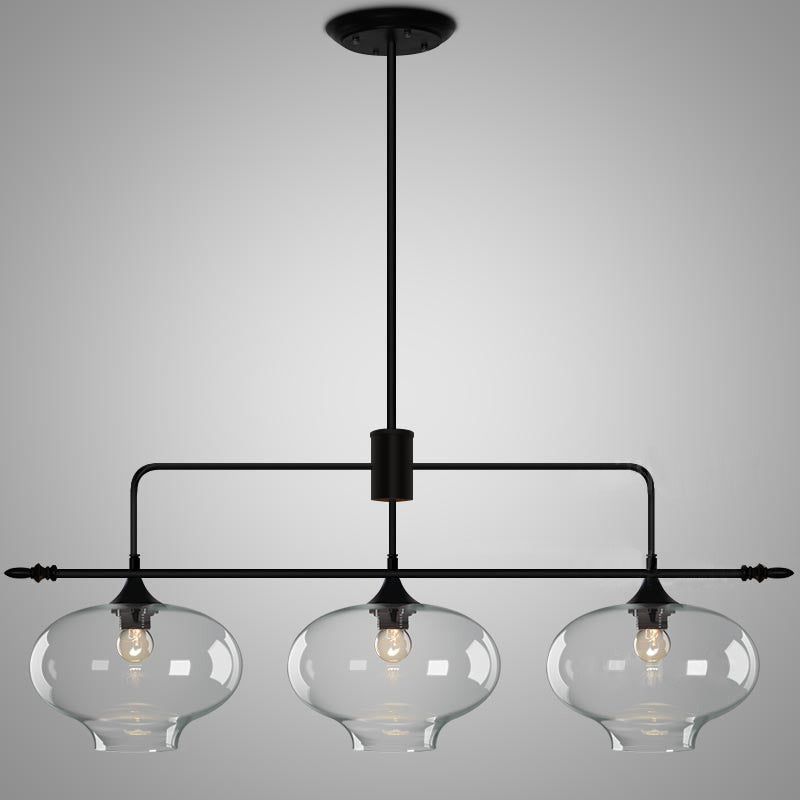 Freyza | Himinuvyj Glas-Pendelleuchte – Küche, Esszimmer
