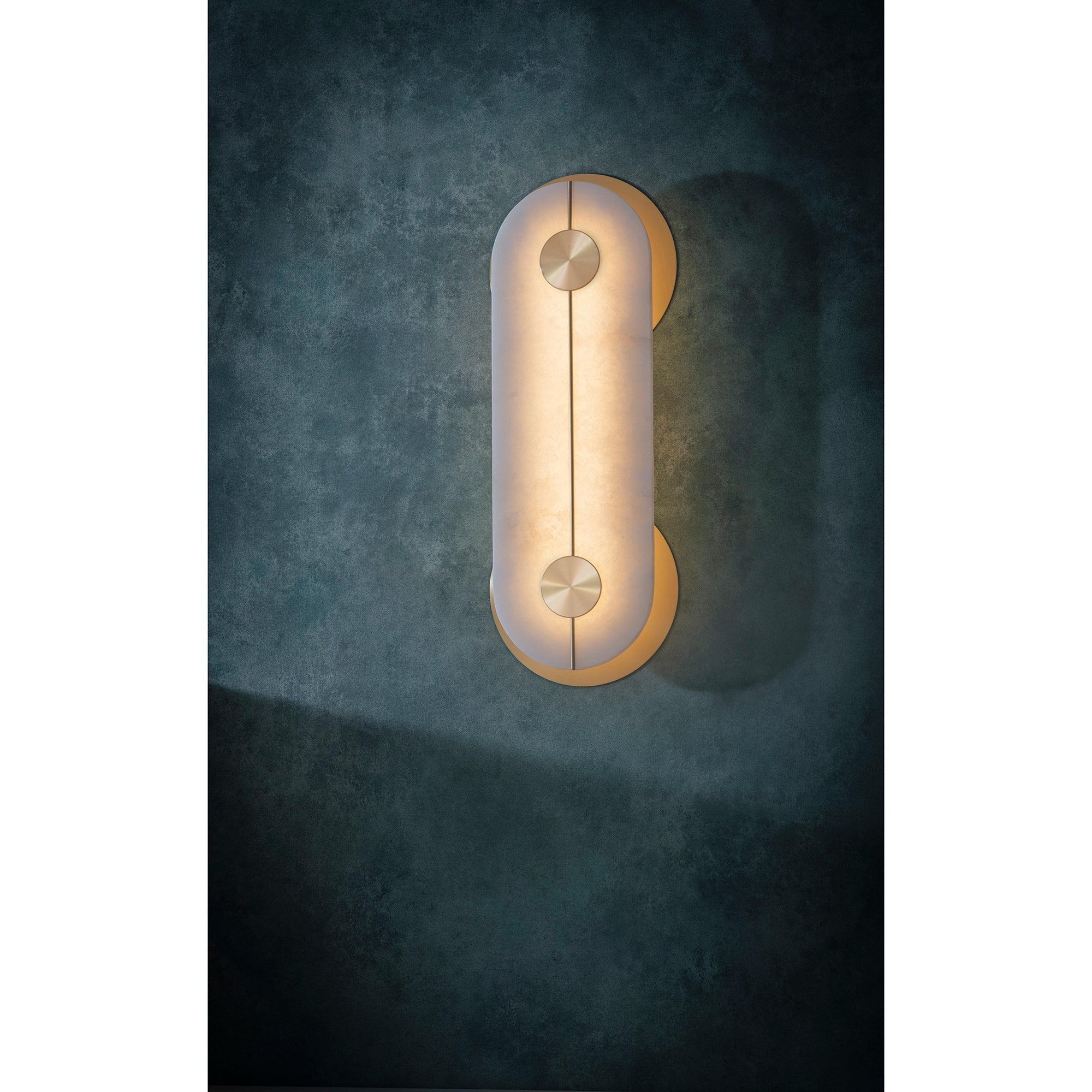 Freyza | Applique murale en laiton et albâtre Auriel – Chambre, couloir