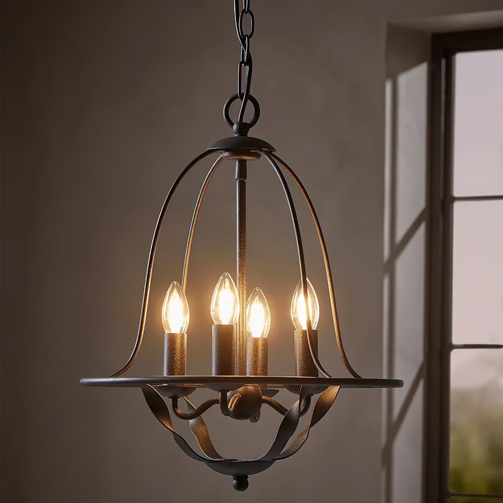 Freyza | Luxnova Vintage-Industrielle Pendelleuchte – Industrielle Küche, Esszimmer