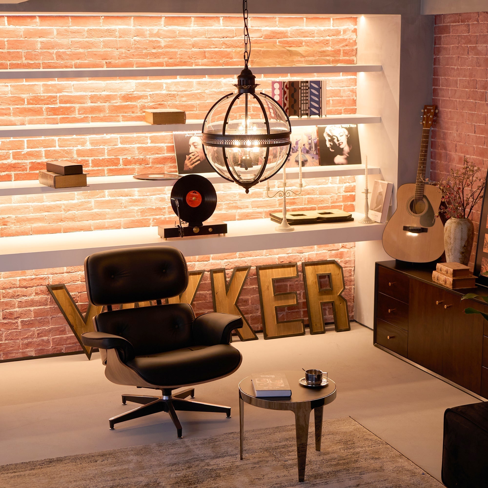 Freyza | Svelte Vintage Industrial Glass Pendant Light – Industrial Kitchen Dining Room