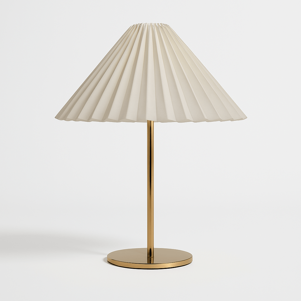 BrassElegance | Elegant Vintage Table Lamp for Bedroom or Living Room 0