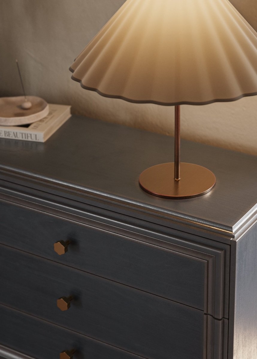 BrassElegance | Elegant Vintage Table Lamp for Bedroom or Living Room 5