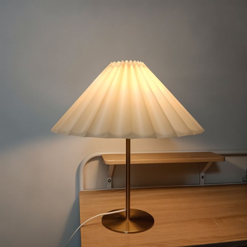BrassElegance | Elegant Vintage Table Lamp for Bedroom or Living Room 6