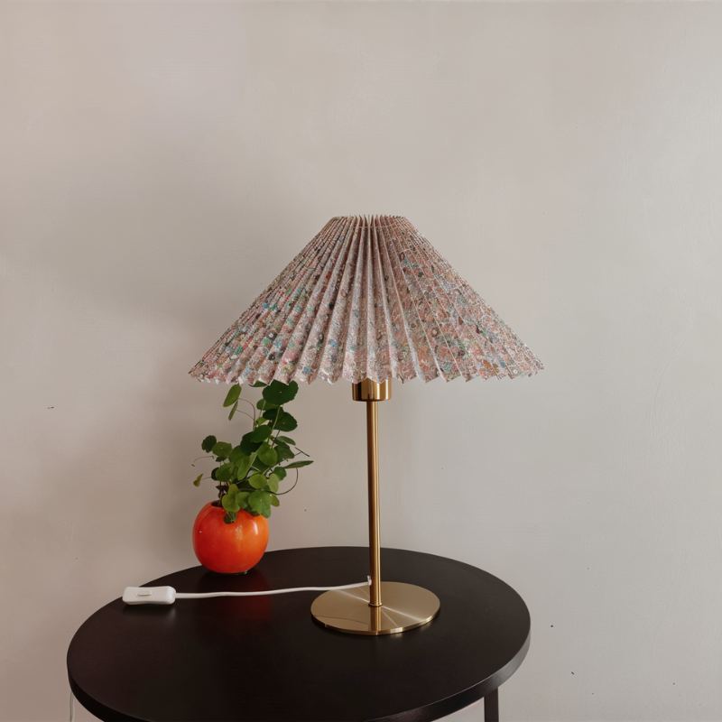 BrassElegance | Elegant Vintage Table Lamp for Bedroom or Living Room 8