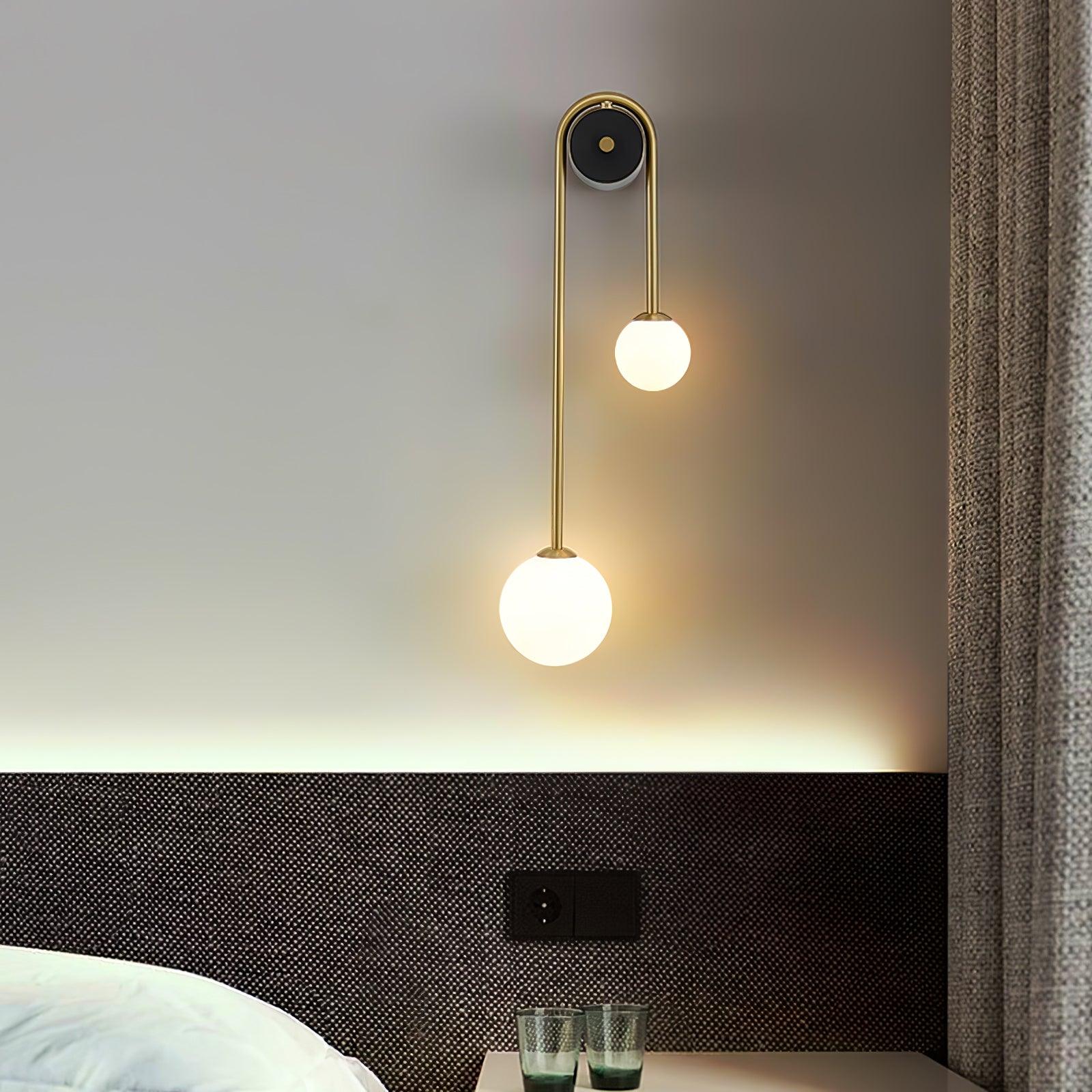 Freyza | Applique murale intérieure en laiton – Chambre et salon