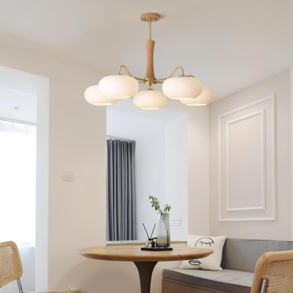 Freyza | Plafonnier affleurant en laiton et verre – chambre, couloir, cuisine