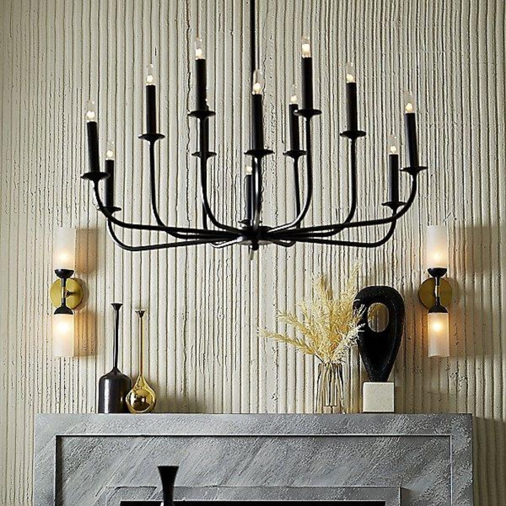 Freyza | Orrinora Vintage Industrial Chandelier – Industrial Dining Room Living Room