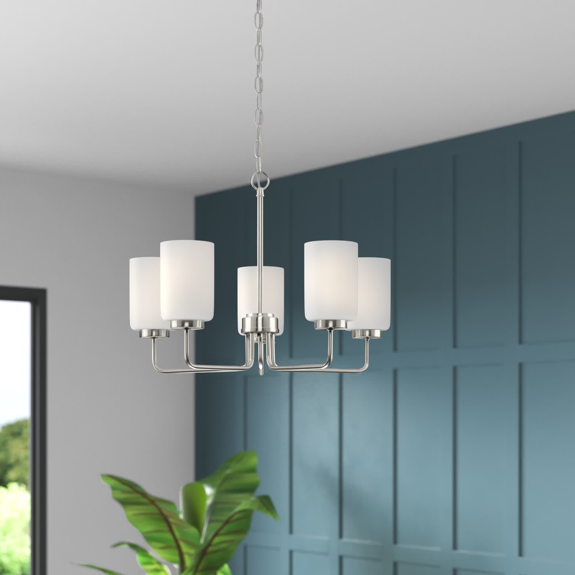 Freyza | Neva Black Glass Black Glass Chandelier – Dining Room Living Room
