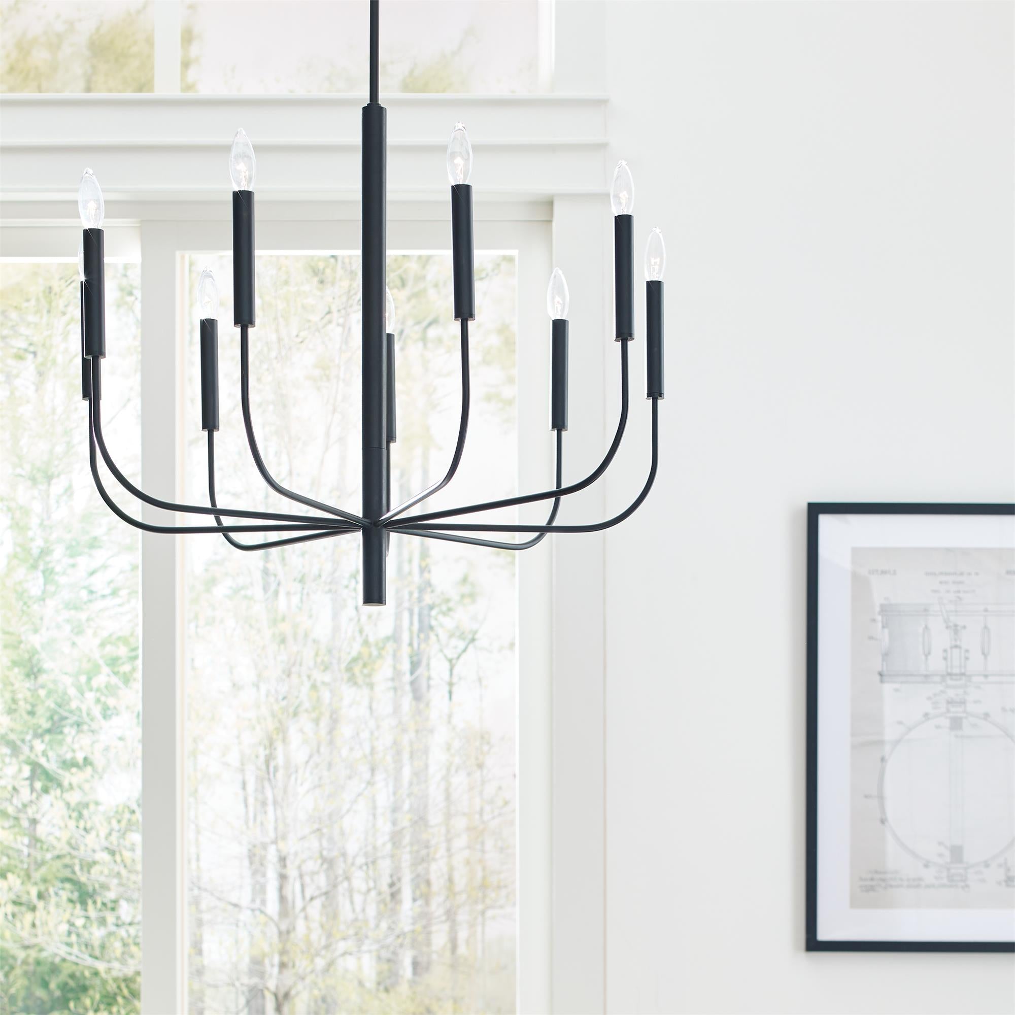 Freyza | Olcarel Vintage Industrial Brass Chandelier – Industrial Dining Room Living Room