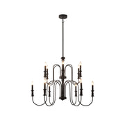 Freyza | Volo Postmodern Luxury Wood Chandelier – Modern Dining Room Living Room