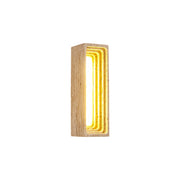 Freyza | Applique murale Siliq en travertin beige – chambre, couloir