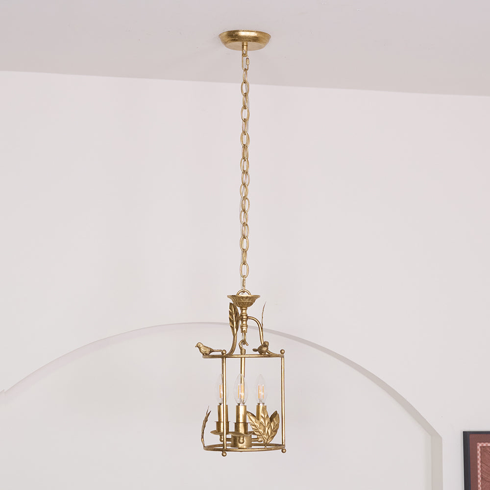 Freyza | Hylite Vintage-Industrielle goldene Pendelleuchte – Industrielle Küche, Esszimmer