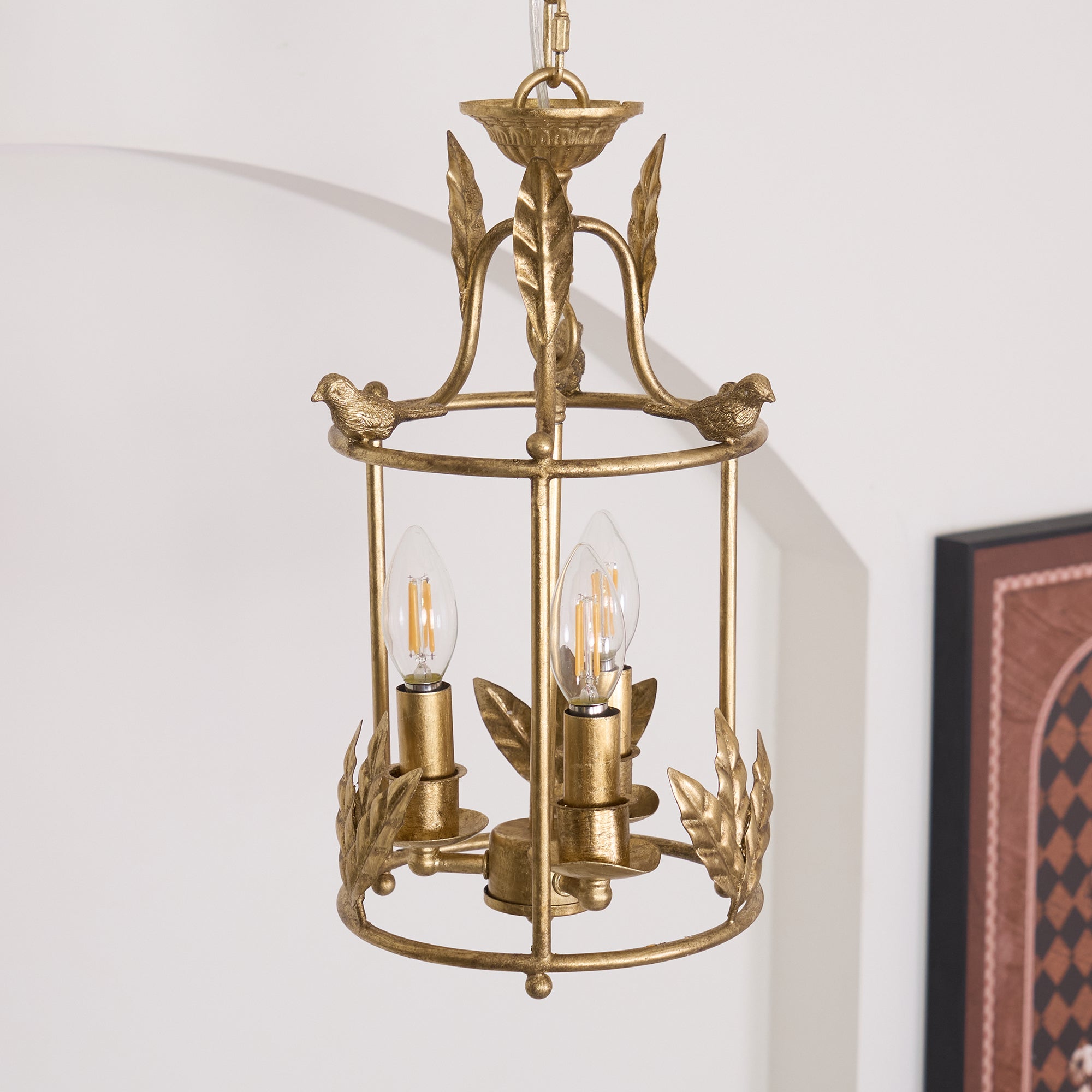 Freyza | Hylite Vintage-Industrielle goldene Pendelleuchte – Industrielle Küche, Esszimmer