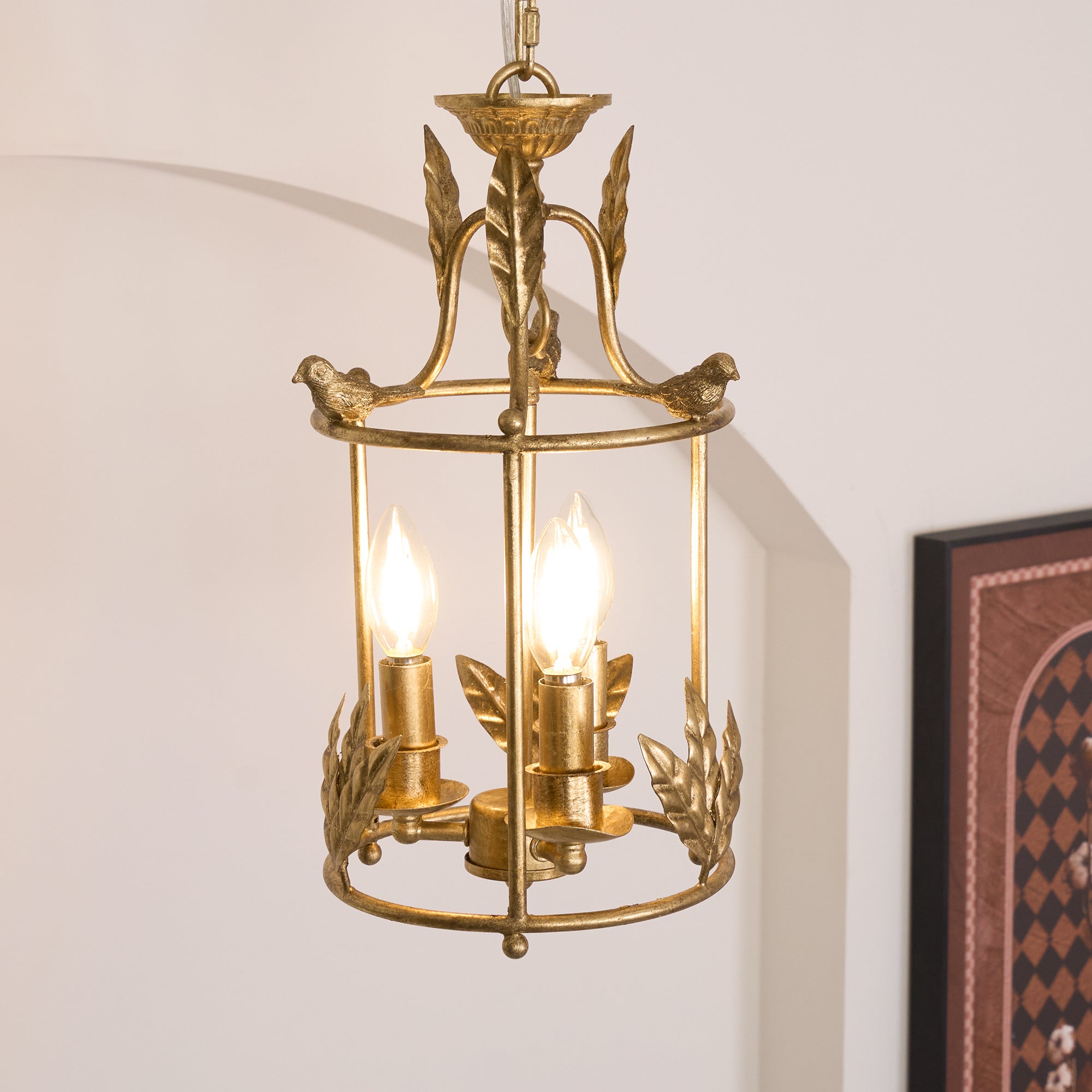 Freyza | Hylite Vintage-Industrielle goldene Pendelleuchte – Industrielle Küche, Esszimmer