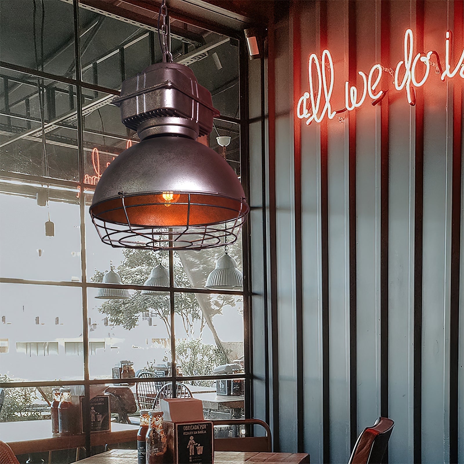 Freyza | Astra Vintage Industrial Pendant Light – Industrial Kitchen Dining Room