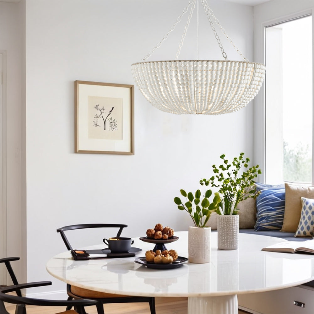 Freyza | Lustre en bois de luxe postmoderne Colora – Salle à manger et salon modernes