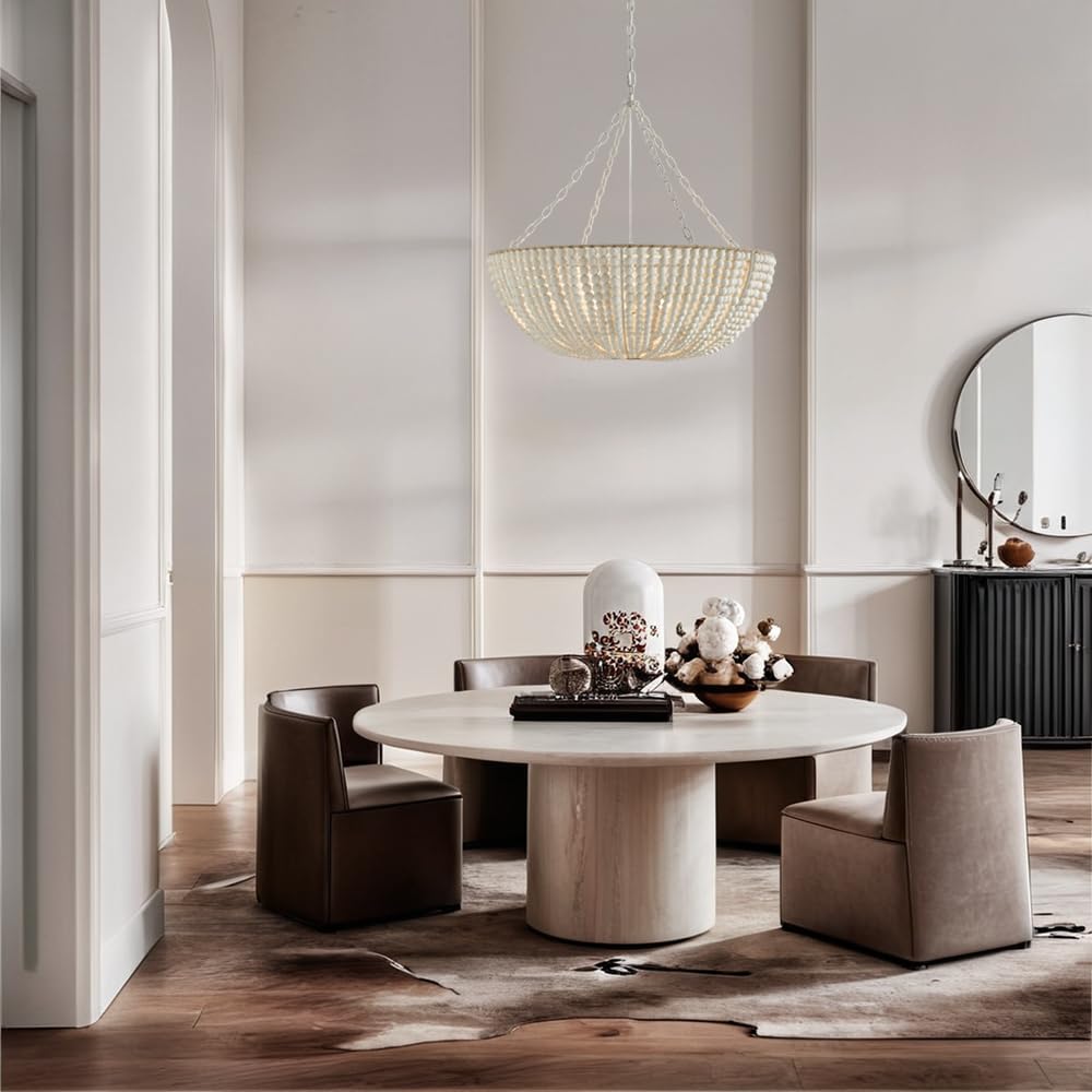 Freyza | Lustre en bois de luxe postmoderne Colora – Salle à manger et salon modernes