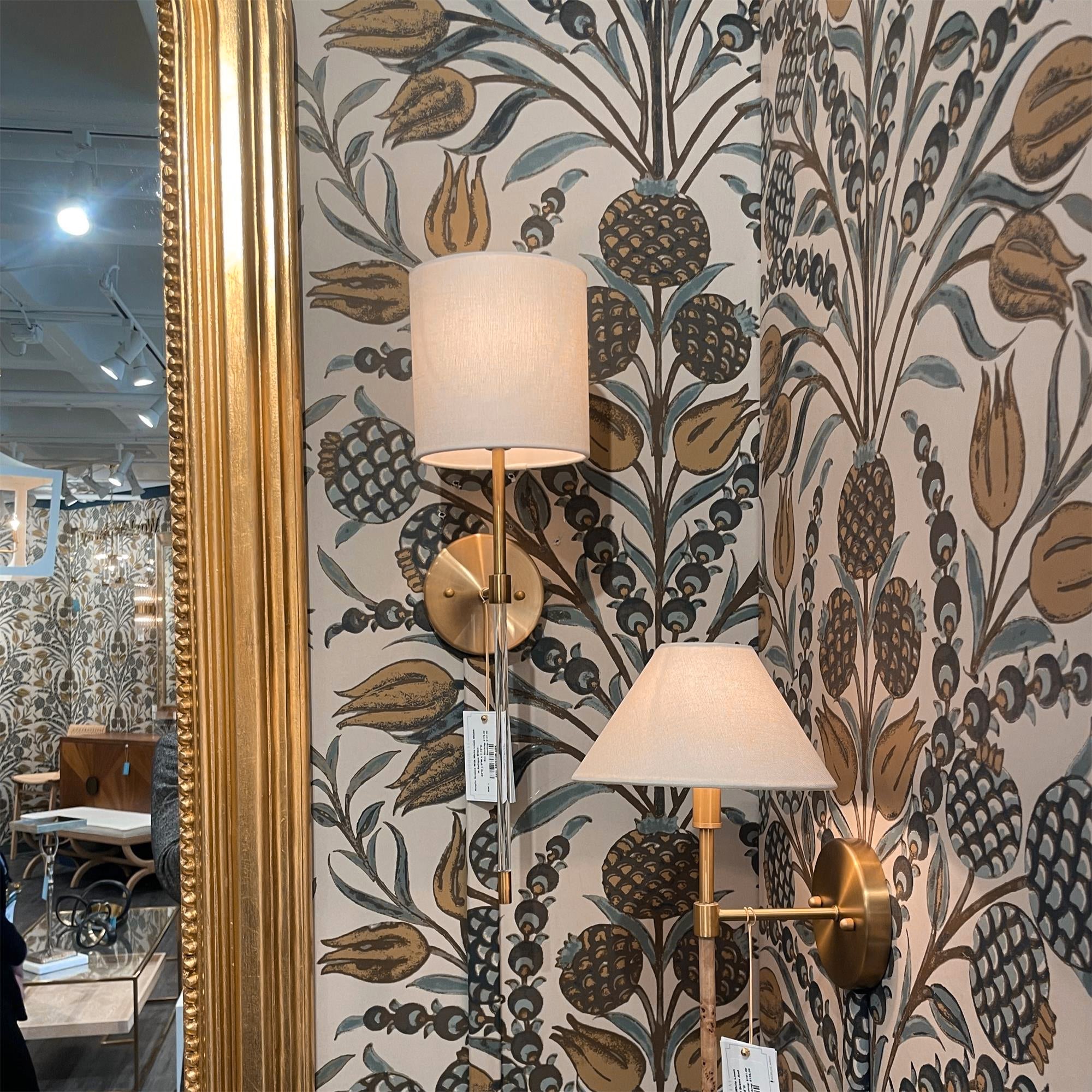 Freyza | Lumos Stoff-Wandleuchte – Schlafzimmer, Flur