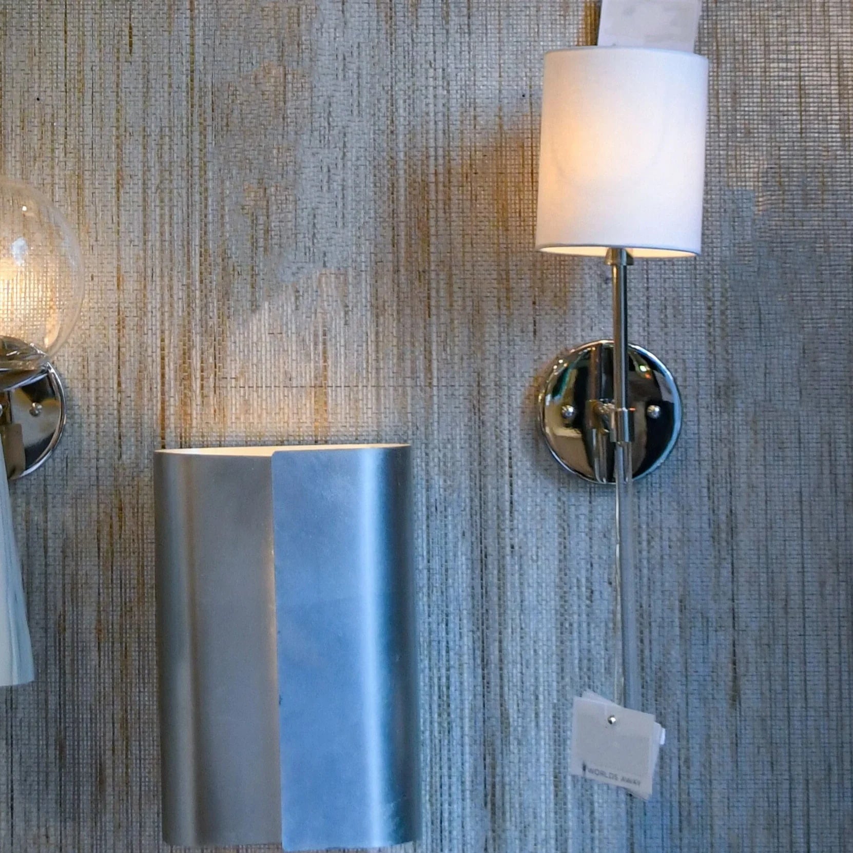 Freyza | Lumos Stoff-Wandleuchte – Schlafzimmer, Flur