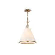 Freyza | Suspension en tissu de laiton Aeon – Lampe suspendue pour cuisine et salle à manger