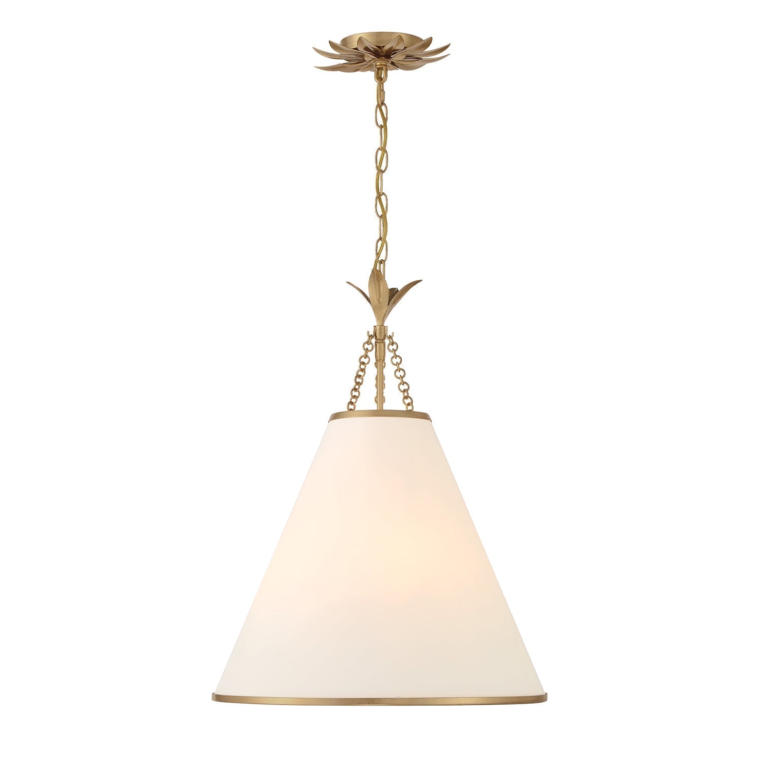 Freyza | Suspension en tissu de laiton Aeon – Lampe suspendue pour cuisine et salle à manger