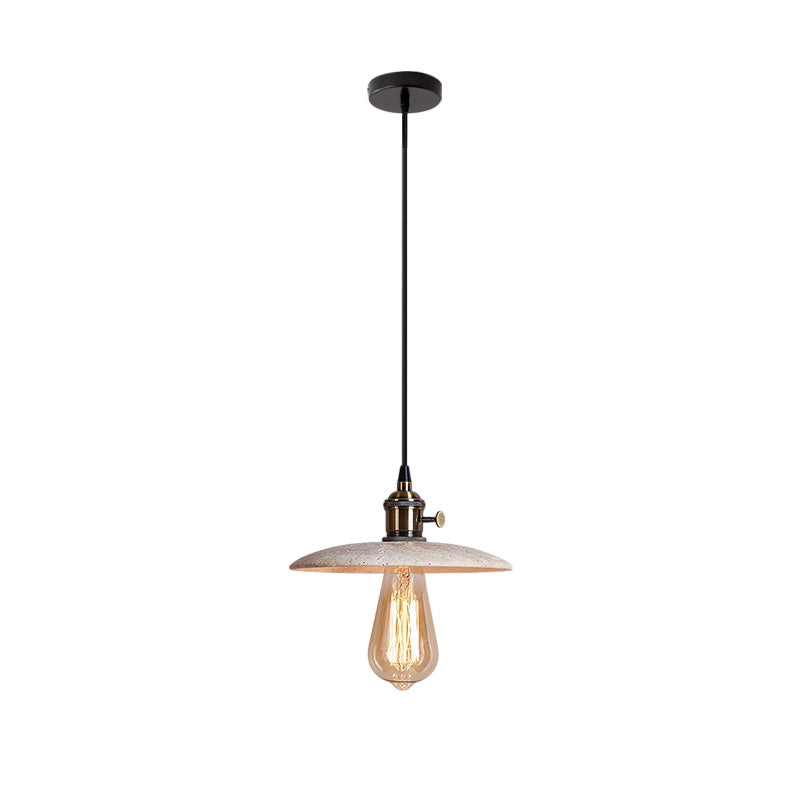 Freyza | Metis flache beige Pendelleuchte – Küche Esszimmer