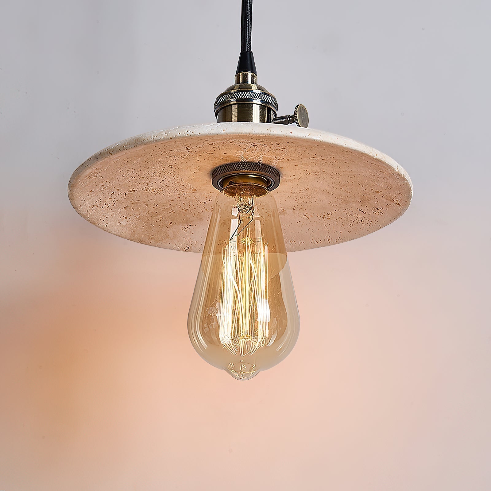 Freyza | Metis flache beige Pendelleuchte – Küche Esszimmer