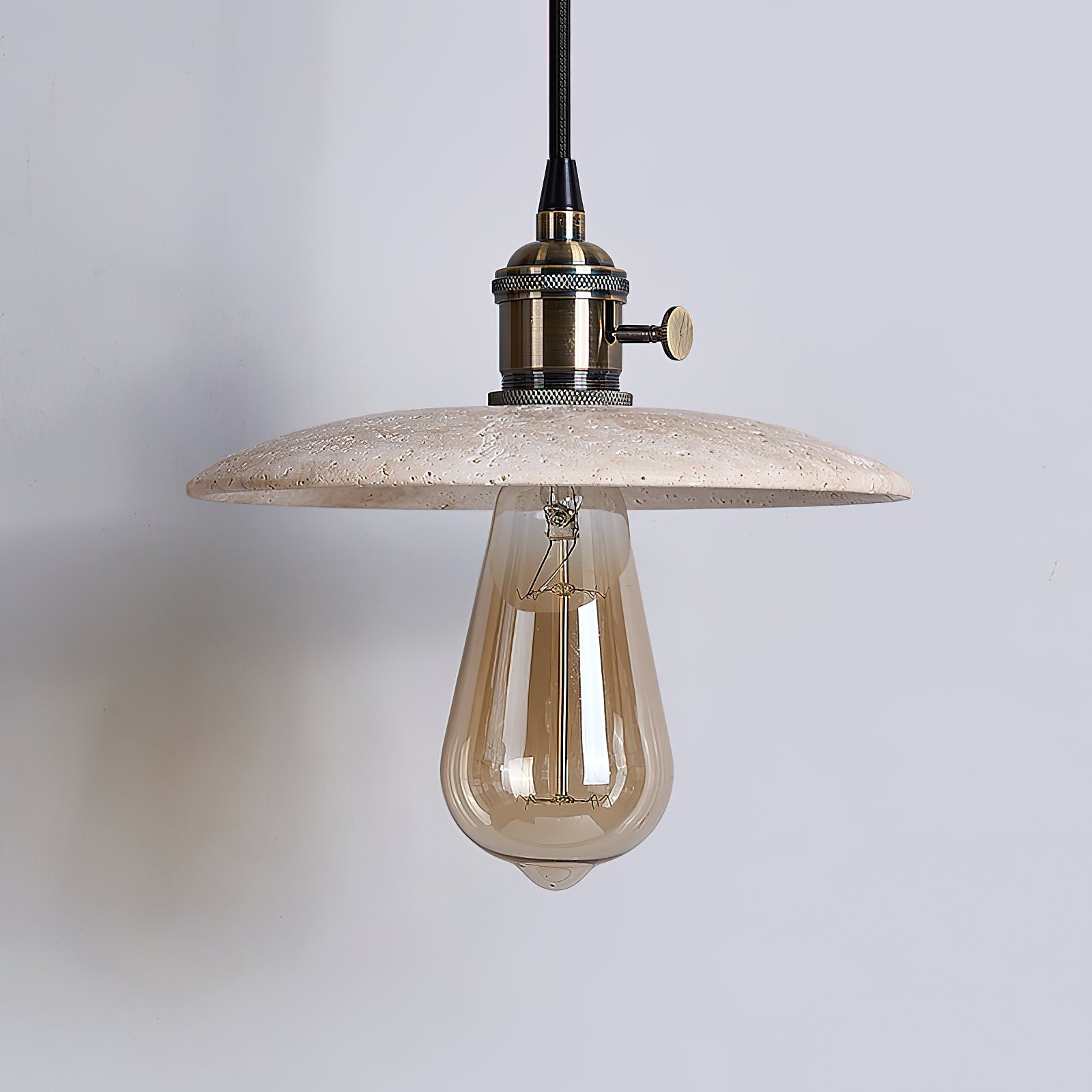 Freyza | Metis flache beige Pendelleuchte – Küche Esszimmer