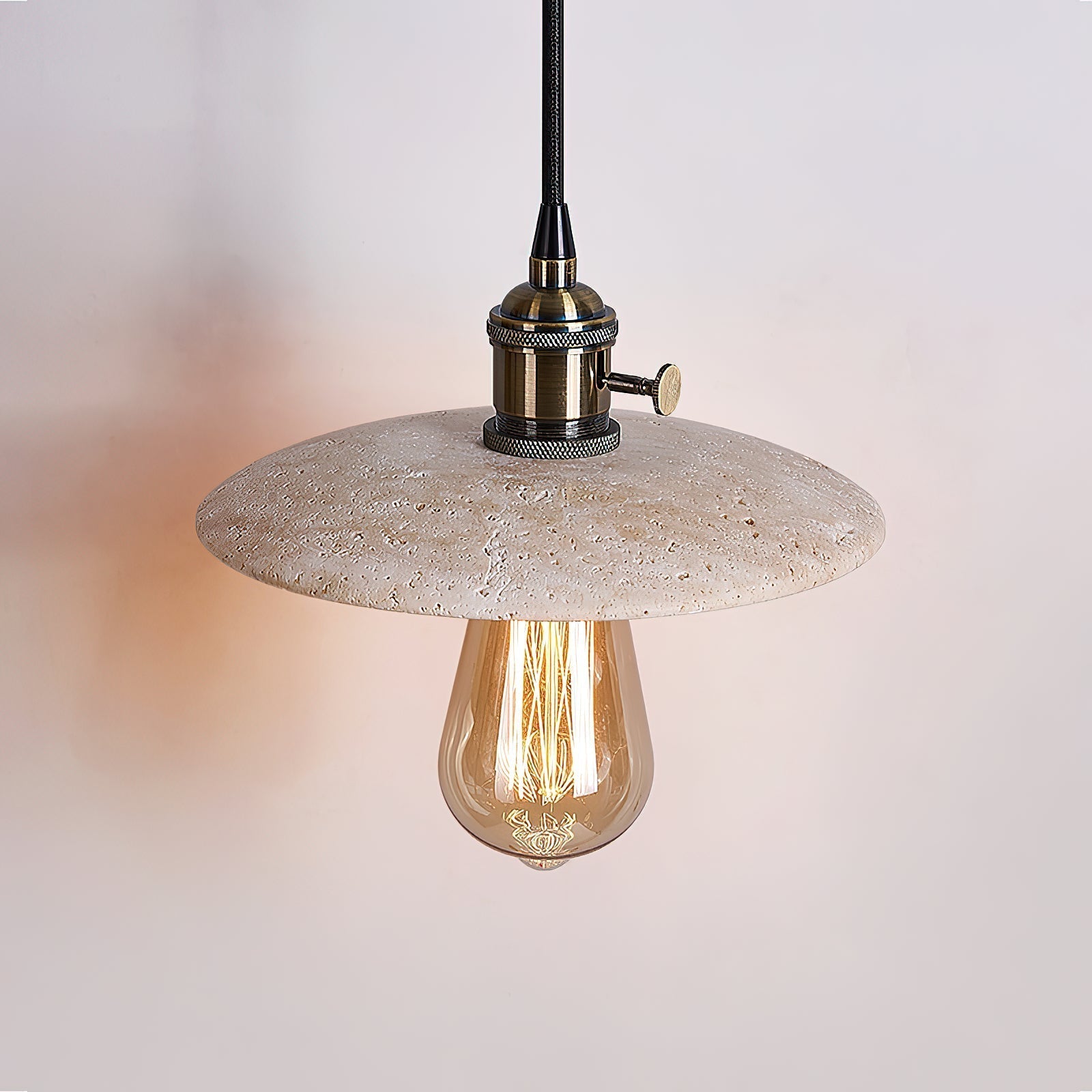 Freyza | Metis flache beige Pendelleuchte – Küche Esszimmer