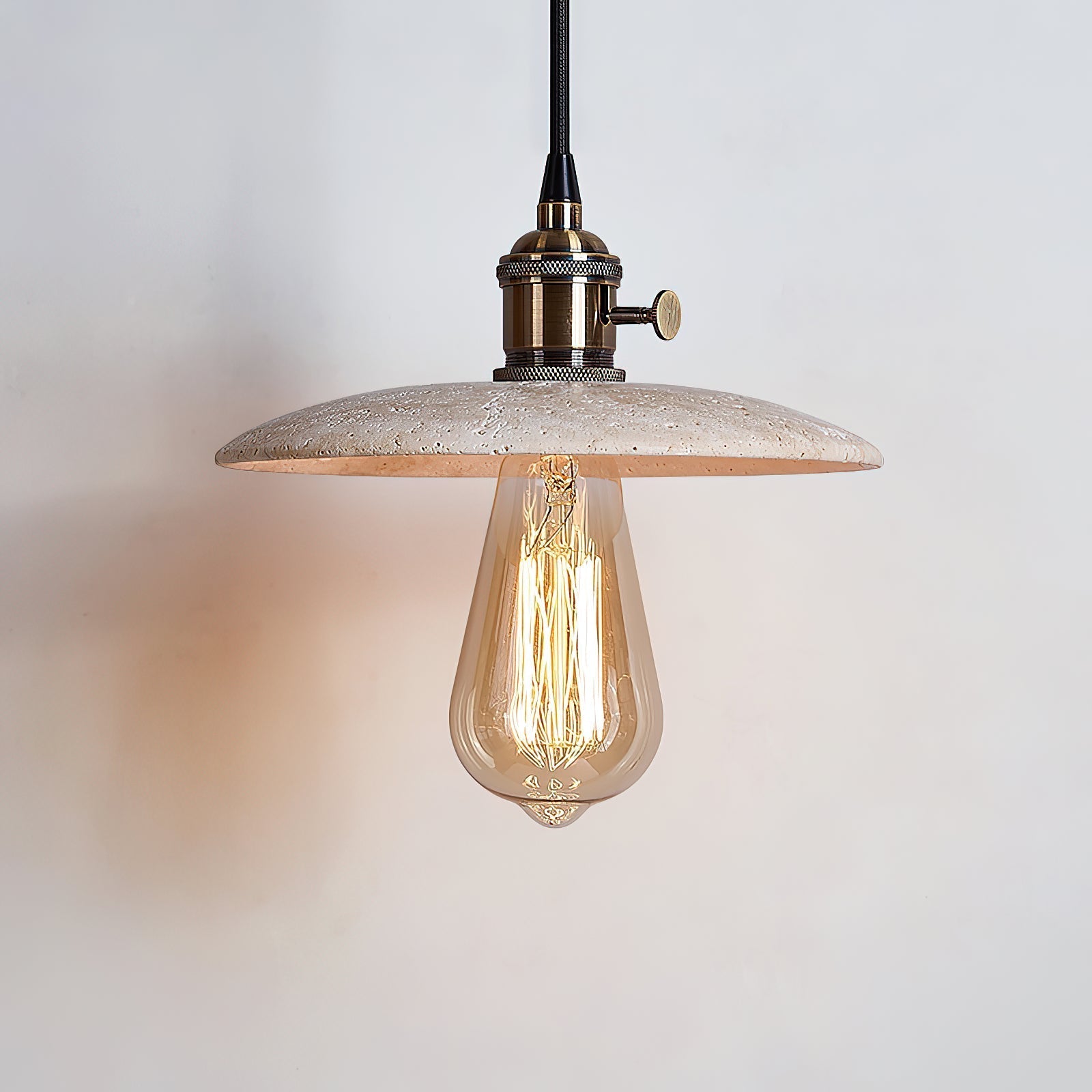Freyza | Metis flache beige Pendelleuchte – Küche Esszimmer