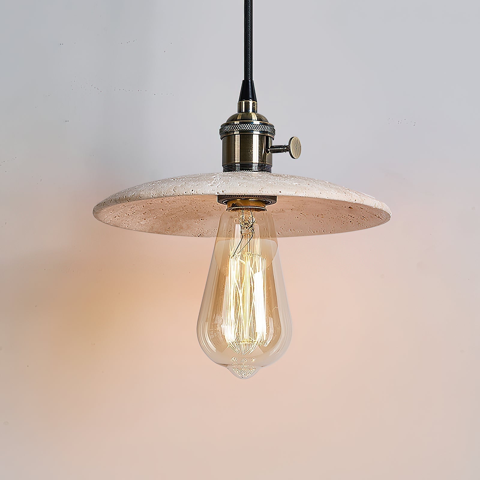 Freyza | Metis flache beige Pendelleuchte – Küche Esszimmer