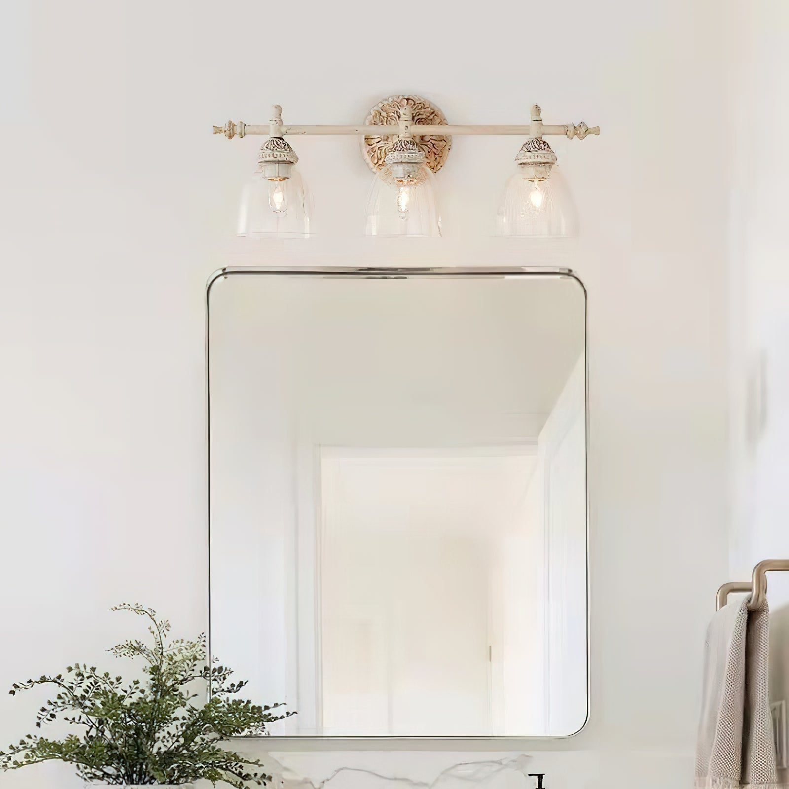 Freyza | Applique murale en verre industriel vintage Orion – Chambre et couloir industriels