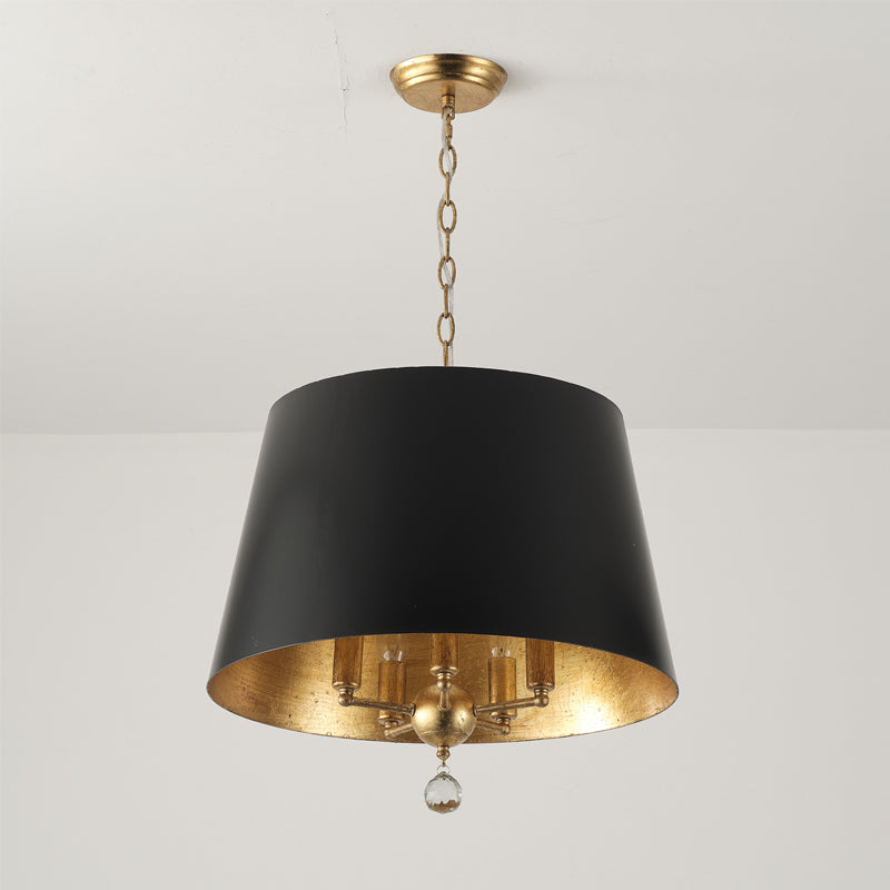 Freyza | Ethere Vintage-Industrielle schwarze Pendelleuchte – Industrielle Küche, Esszimmer