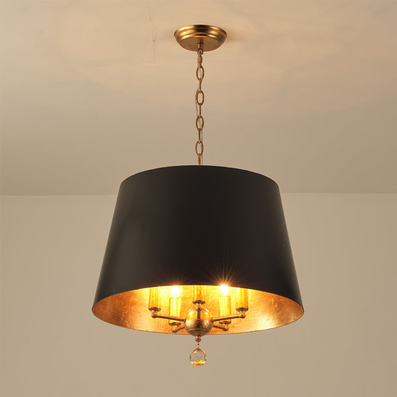 Freyza | Ethere Vintage-Industrielle schwarze Pendelleuchte – Industrielle Küche, Esszimmer