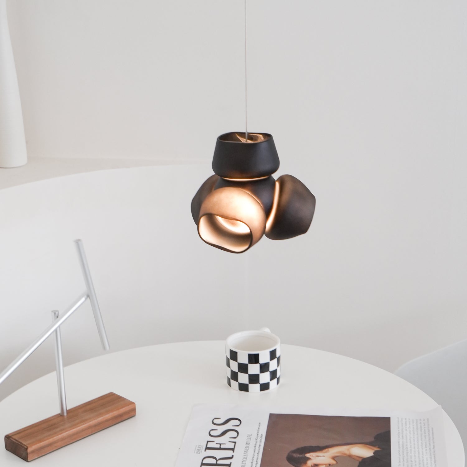 Freyza | Suspension en verre Ushaor – Luminaire pour cuisine et salle à manger